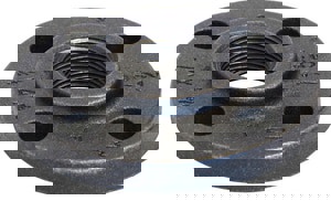 4X9 BLK CI THRD COMP FLG